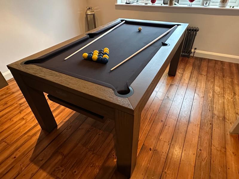 High end pool table. Exceeded our expectations.