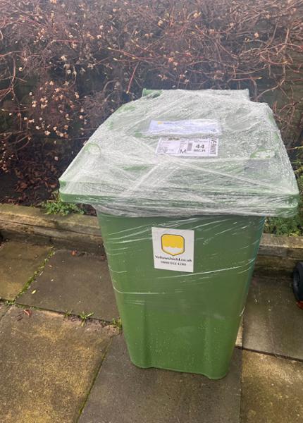 240 Litre Wheelie Bin | Green