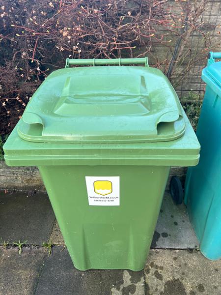 240 Litre Wheelie Bin | Green