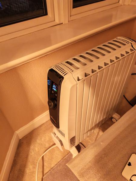 Dragon 4 Pro Oil Filled Radiator - 2.5KW - Digital Timer Interface