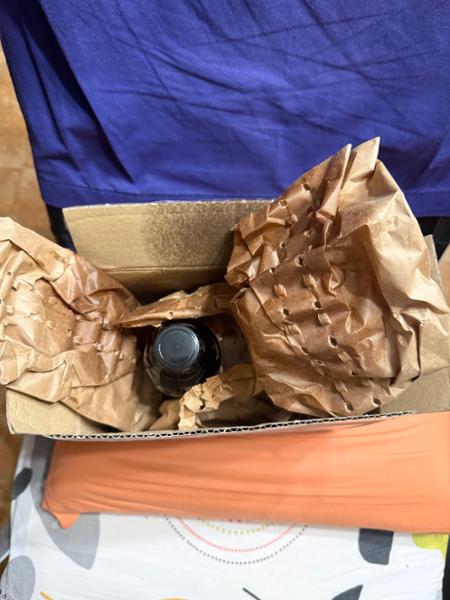 Embalaje defectuoso con productos deteriorados