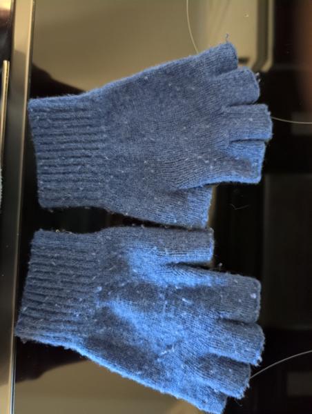 Womens Lambswool Fingerless Gloves