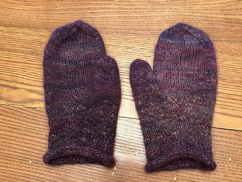 Malabrigo mohair: It's fun!