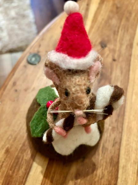 Cute Christmas mouse
