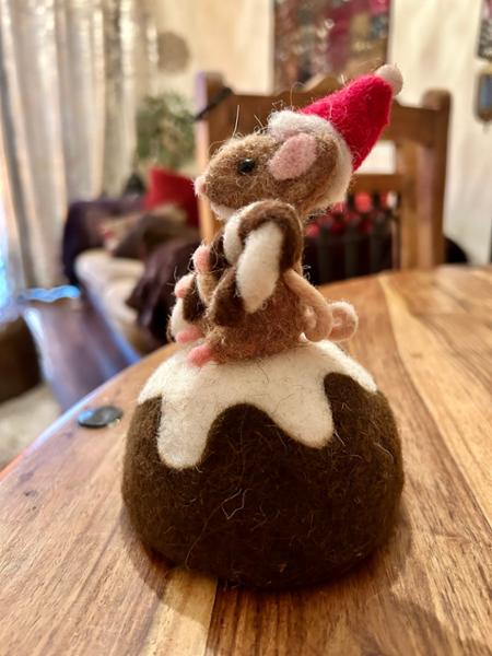 Cute Christmas mouse