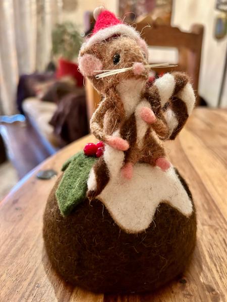 Cute Christmas mouse