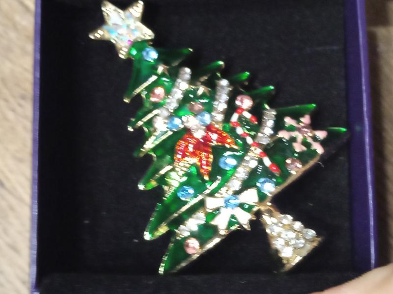 Broche arbre de Noël victorien Museum Selection