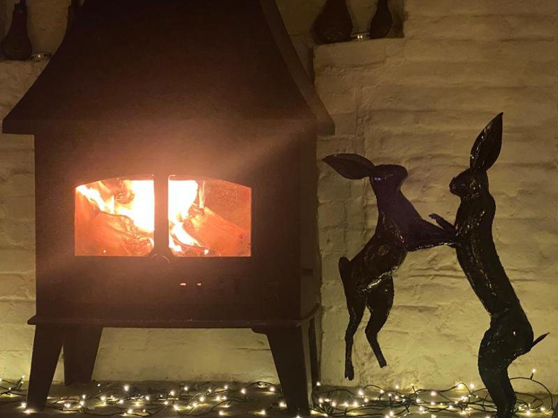 Boxing Hares Sculpture - such a wonderful gift