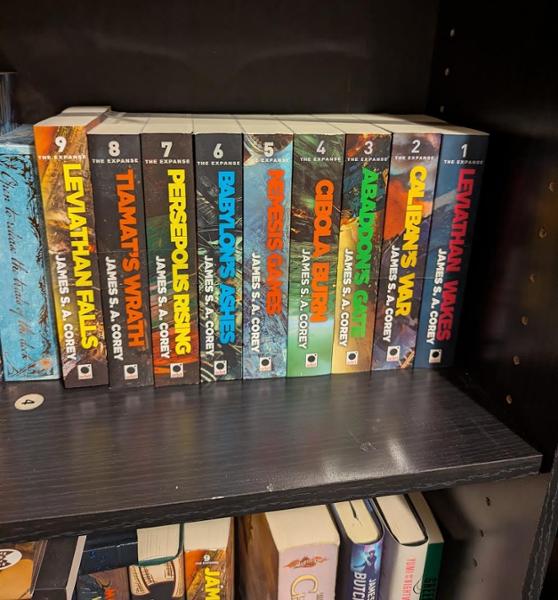 James S A Corey The Expanse Series 9 Books Collection Set | Sci-Fi Space Opera | Bestselling Series | Adventure, Mystery, Aliens | Prime Original