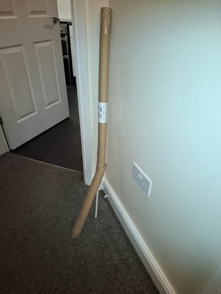 Net curtain rod
