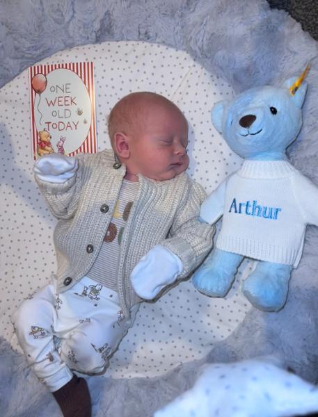 Personalised My First Steiff cuddly friends teddy bear blue soft toy