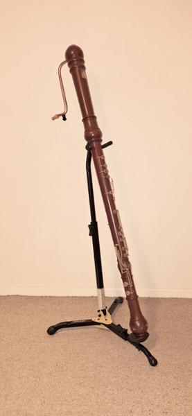 Hercules Bassoon Stand - purchased for use with a Great Bass Recorder