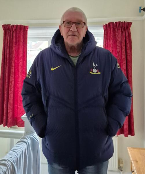 Spurs Nike Mens Navy Third Padded Jacket 2025/26, 2XL