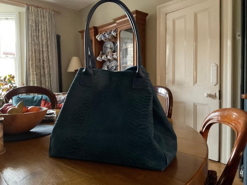 Super little blue handbag/tote