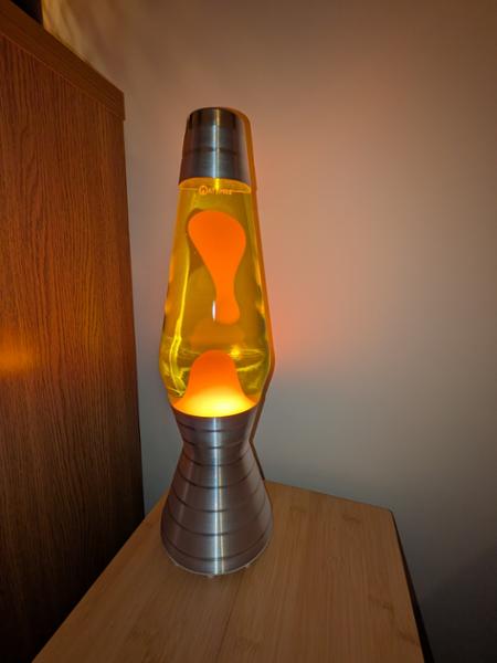 Platinum Astro lava lamp