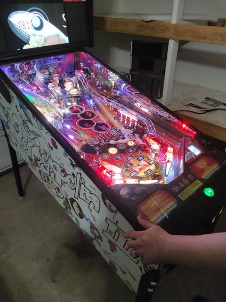 Led Zeppelin pinball machine
