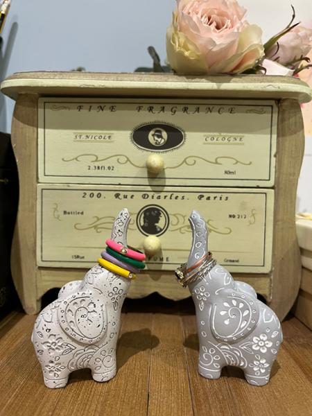 Elephant, cute holder of rings..