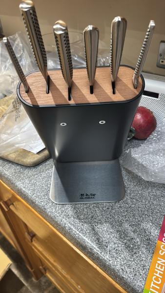 The 7-piece Global knife set - absolute standout for home cooks and pros.