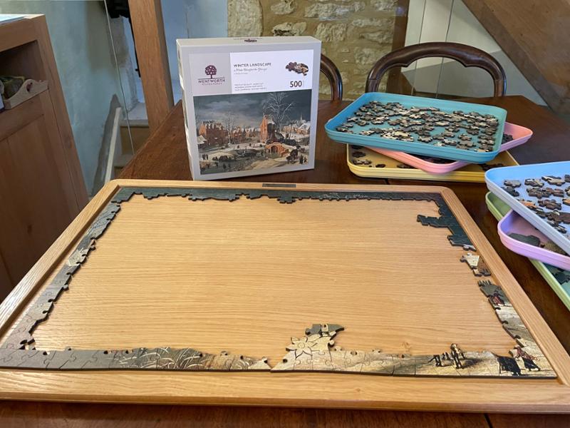 Wooden Wentworth Jigsaw Board