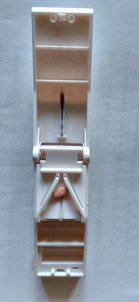 Pill cutter for round, not oblong, pills.
