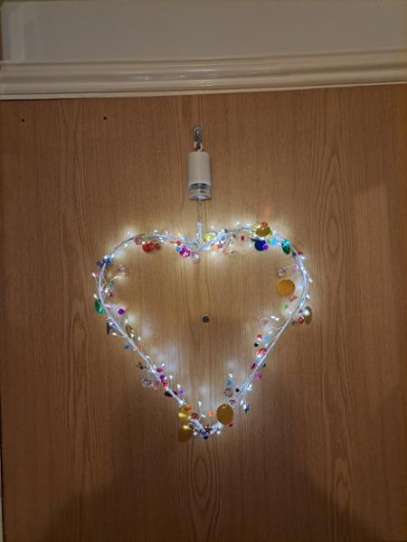 Light up heart