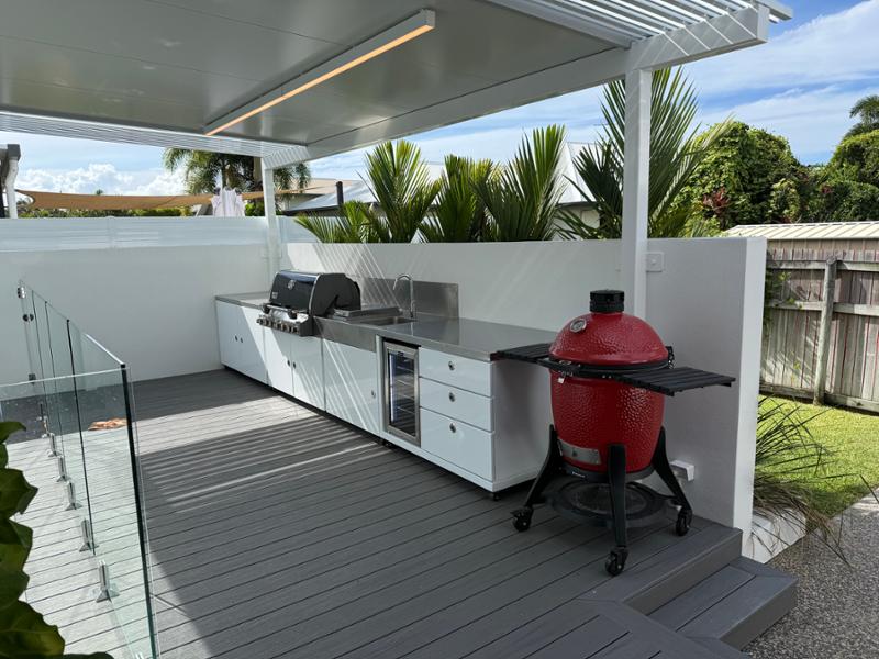 Schmick Tropical Triple Glazed Outdoor Alfresco Glass Door Bar Fridge 70 Litre
