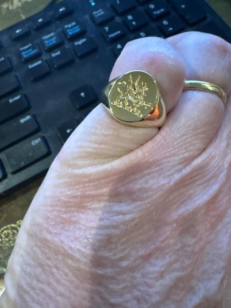 The only place in the world that makes a proper signet ring.