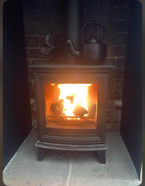 Beautiful quality cast iron kettle