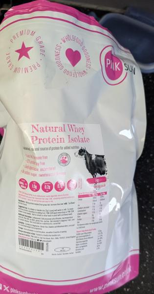 Excellent whey isolate protein.