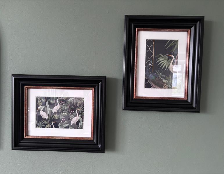 Vintage Black Shabby Chic Photo Frame - 8x6"
