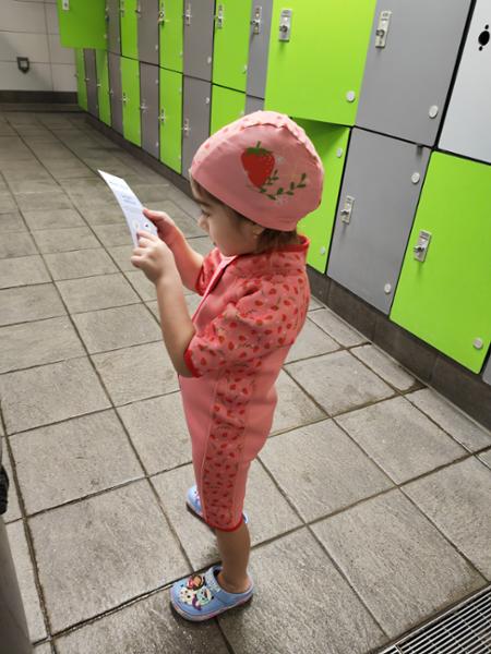 Baby & Toddler Swim Cap Strawberry Field