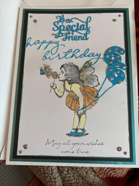 Make a Wish Pre Cut Rubber Stamp Set by Andy Skinner