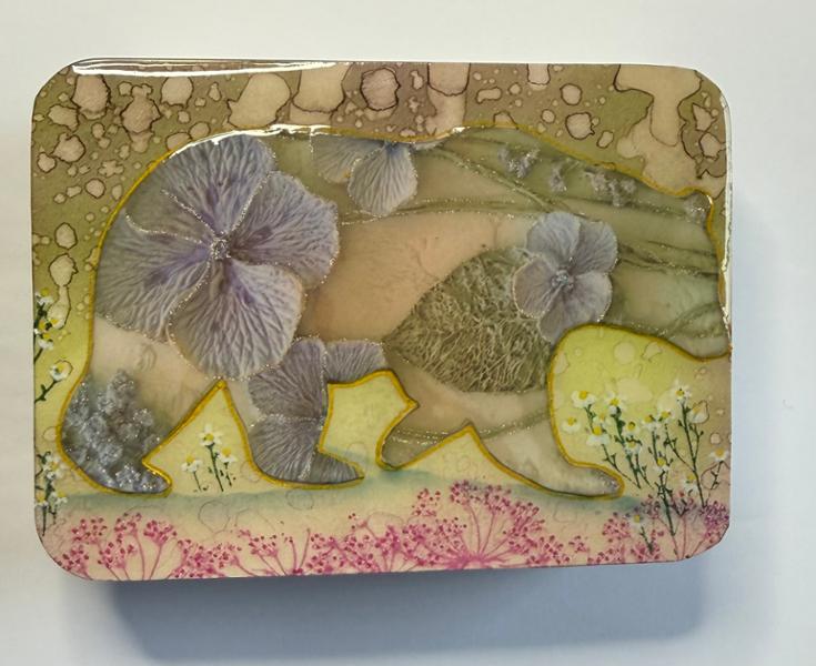 1 x Large Rectangular Tin, 142 (l) x 102 (w) x 40 (h) mm - (300ml) / Traditional / Sample