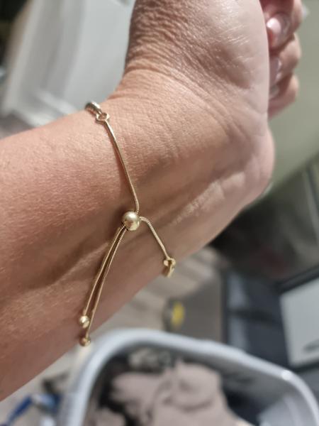 Beautiful slider bracelet