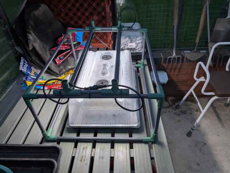 Gorilla propagator and lights.