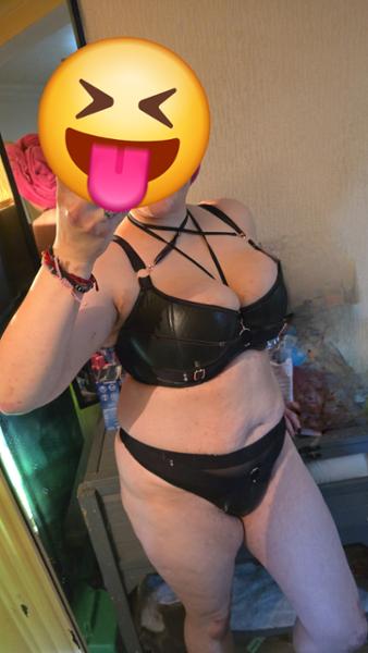 Scantilly Harnessed Thong Black