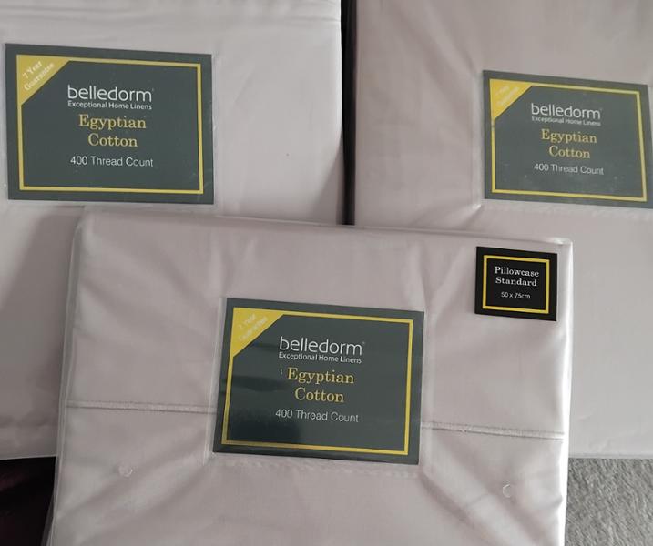 Egyptian Cotton 400 TC Starter Bundle Duck Egg