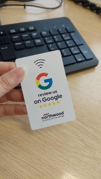 Bespoke / Custom Printed NFC PVC  business Cards - NXP NTAG213