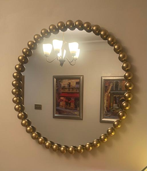 Ceretti - Round Mirror Gold
