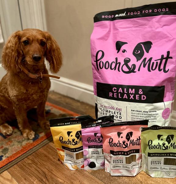 Calming Dog Food for Anxious Dogs | 2kg | Calm & Relaxed Dry Dog Food | Pooch & Mutt | Grain-Free Food For Hyperactive Dogs