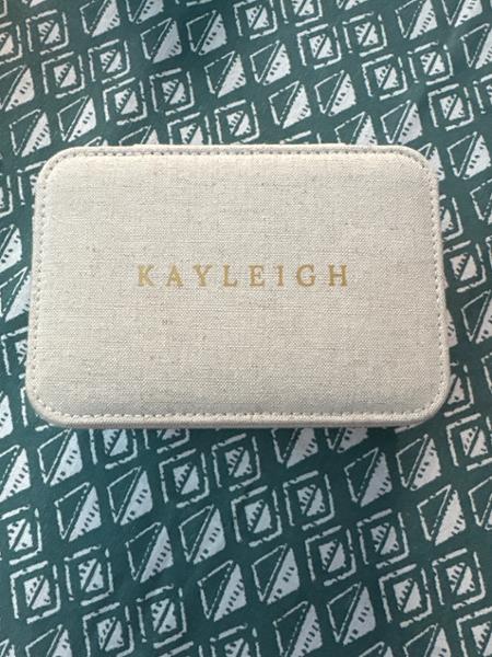 Beautiful Travel Jewellery Case