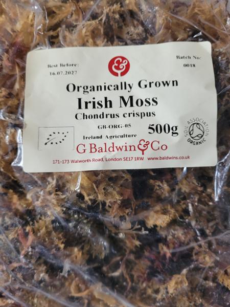 Dried Irish moss