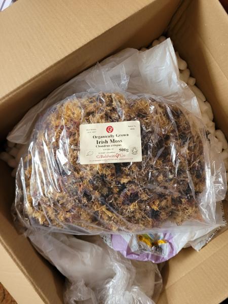 Dried Irish moss
