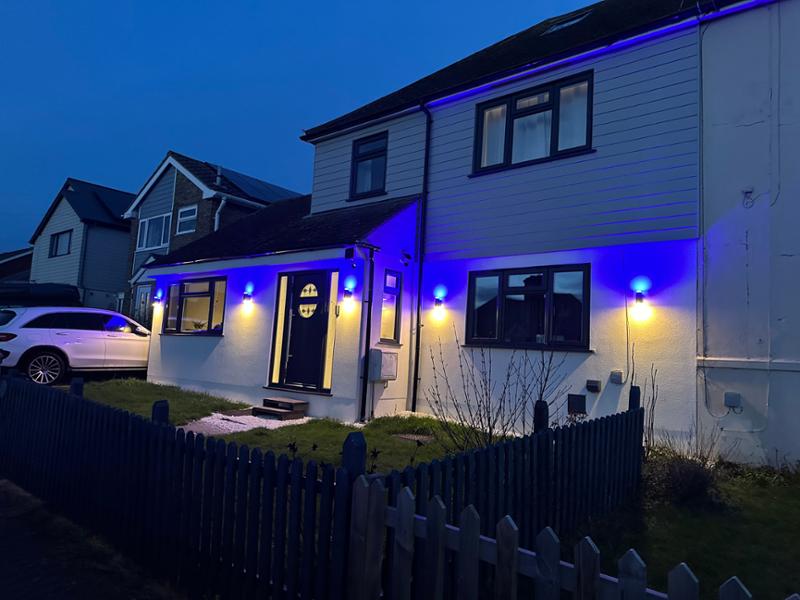Blue GU10 LED Bulb 5W Non-Dimmable