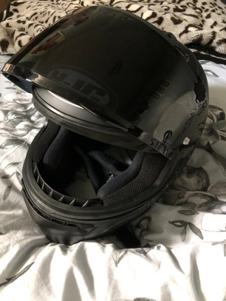 Pinlock and helmet
