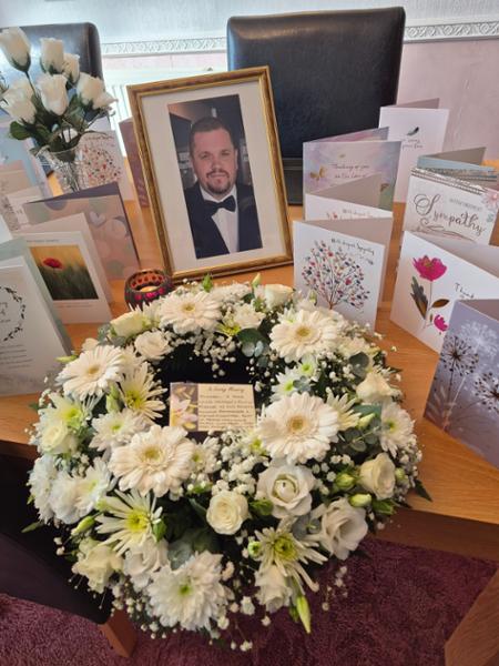 Wreath for funeral