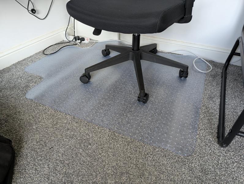 Perfect chair mat for carpet