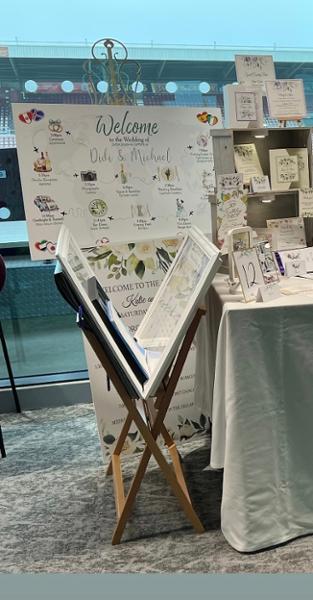 Perfect display solution for wedding fairs