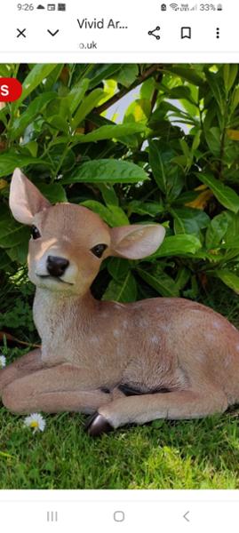 Laying Deer Ornament
