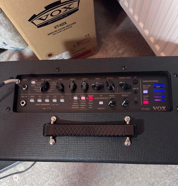 Vox VT40X Classic Blue Valvetronix Combo Amp